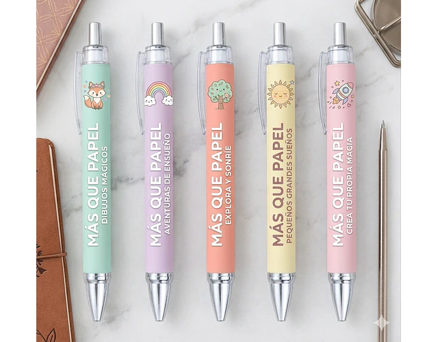 Lapiz transparente Personalizable