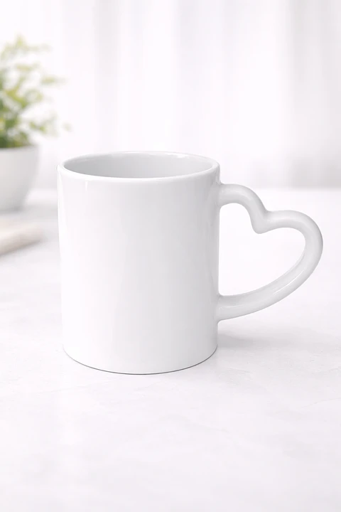 Tazón 11 oz Asa de corazón