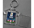 Llavero Acrilico Porta foto Camiseta