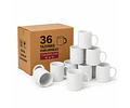 Tazón 11 oz sublimable AAA (Caja de 36 unid)