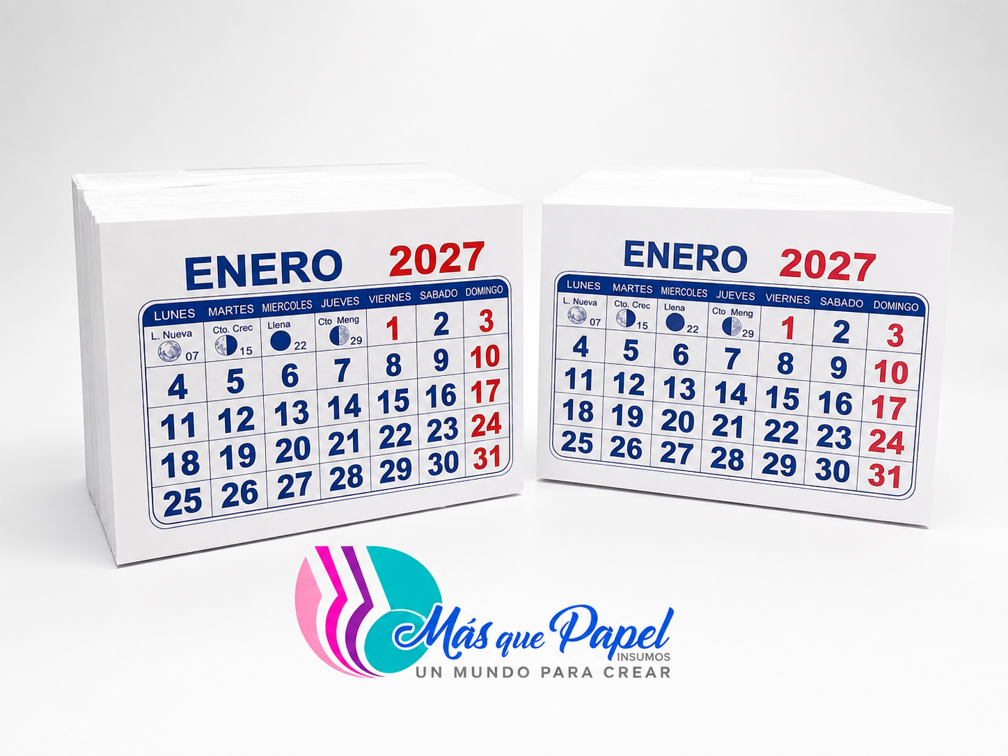 Mini Taco de Calendario 2027 1