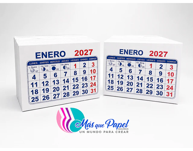 Mini Taco de Calendario 2027