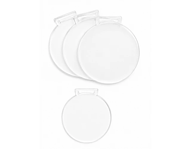 Medalla Sublimable Transparente