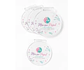 Medalla Sublimable Transparente