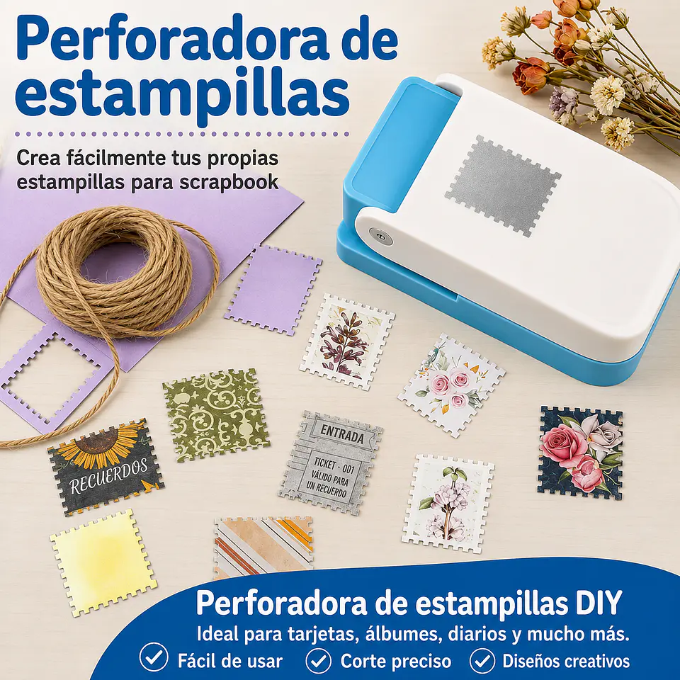 Perforadora de Estampillas 4