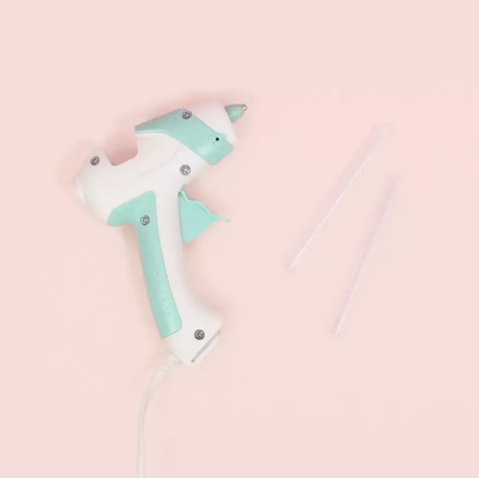 Pistola Silicona Menta 3