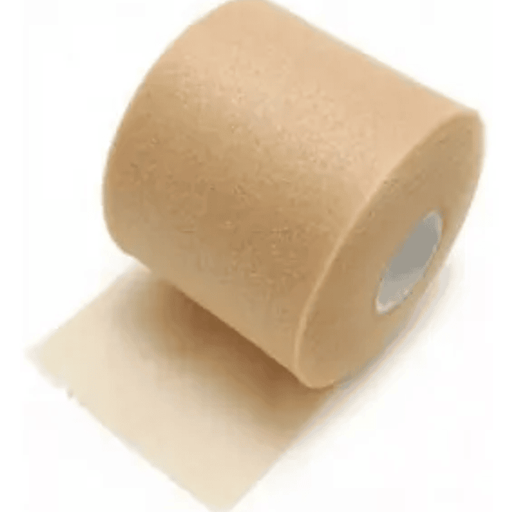 Cinta Tipo Leukoplast – Tela Adhesiva Médica (Blanca y Beige) 5