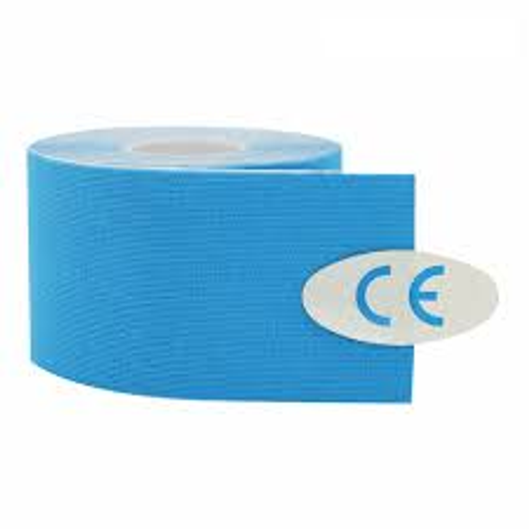 Tape Kinesiólogo Sin Caja – 5 cm x 5 m (Negro, Rosa, Verde, Azul, Amarillo, Morado) 7