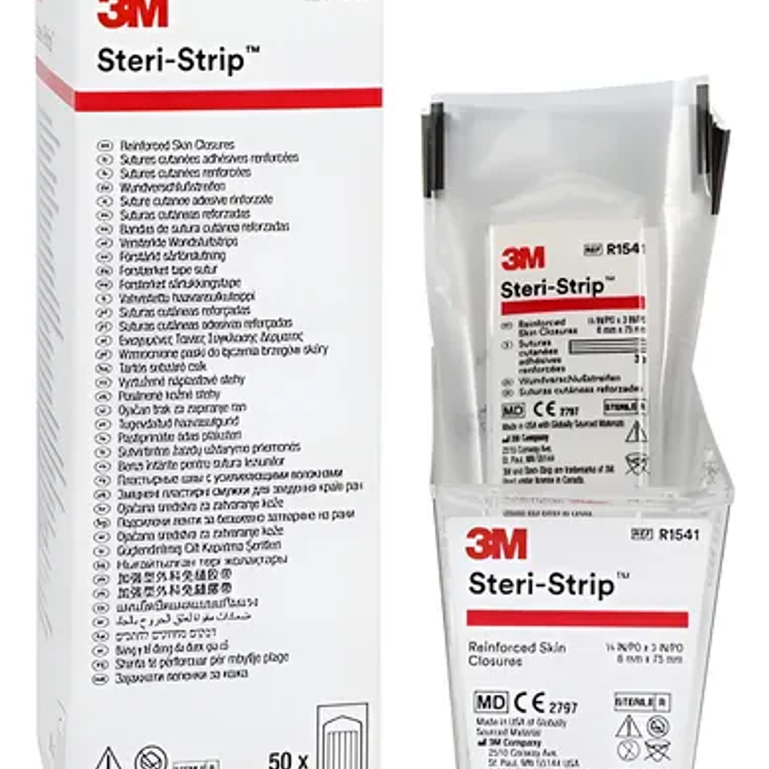 Parches Para Suturas Steri-Strip 3M – Modelo R154 1