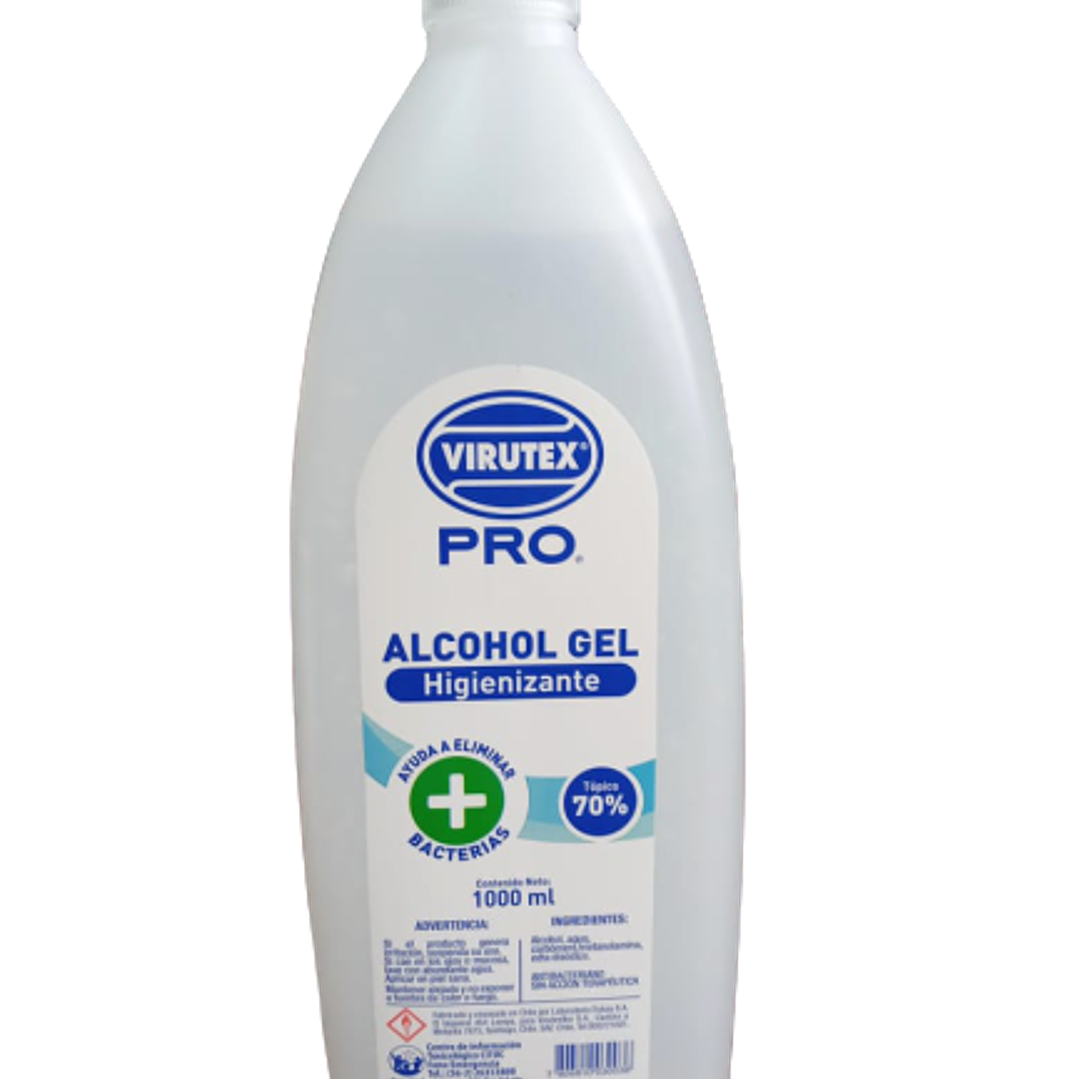 Alcohol Gel Antibacterial – 60 ml, 500 ml y 1 Litro 6
