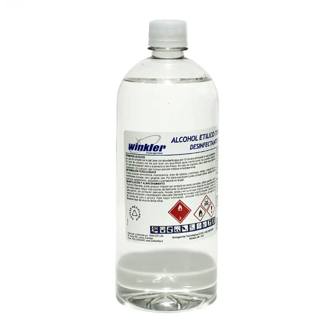 Alcohol Etílico Desnaturalizado Líquido 70% – 1 Litro, 500 ml y 250 ml 1