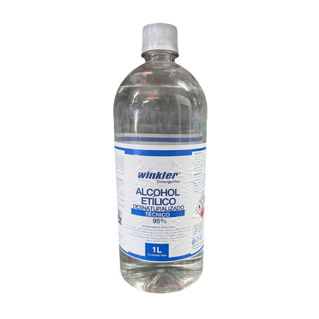 Alcohol Desnaturalizado Líquido 95% – 1 Litro y 500 ml 3