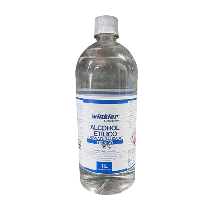 Alcohol Desnaturalizado Líquido 95% – 1 Litro y 500 ml 3