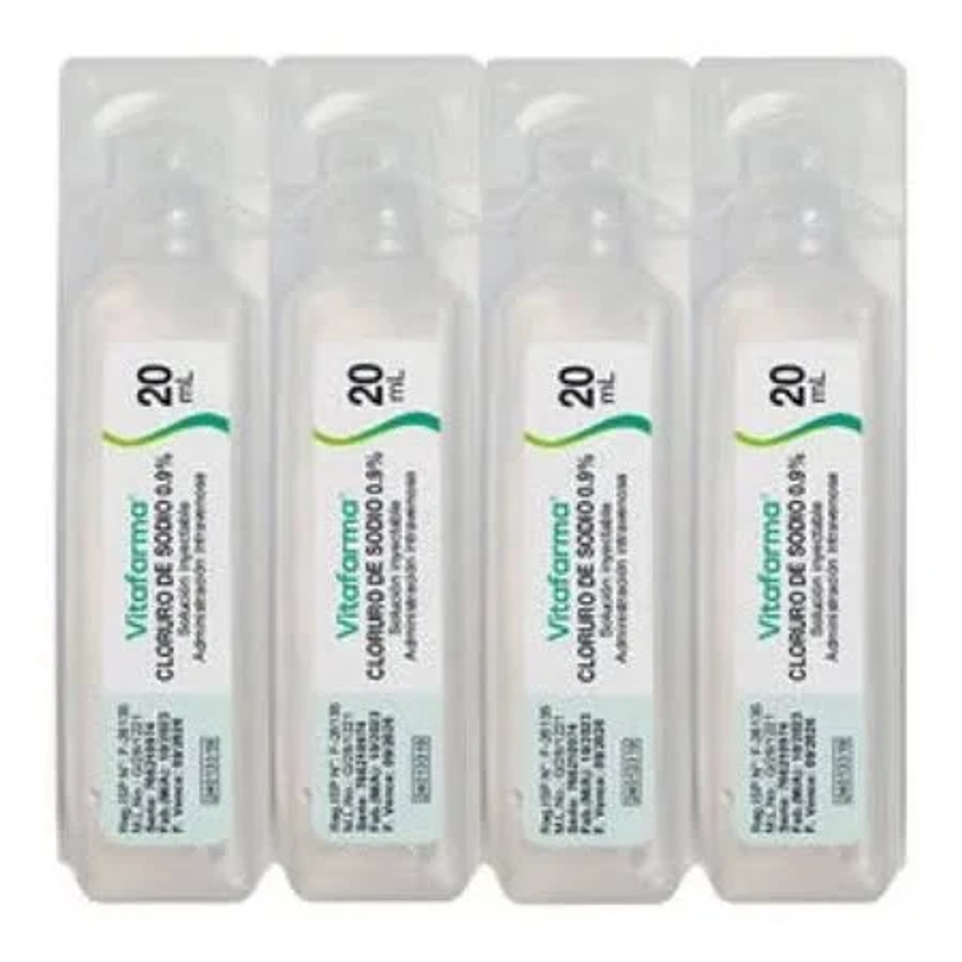 Cloruro de Sodio – Solución Estéril 10 ml y 20 ml (unidad) 3