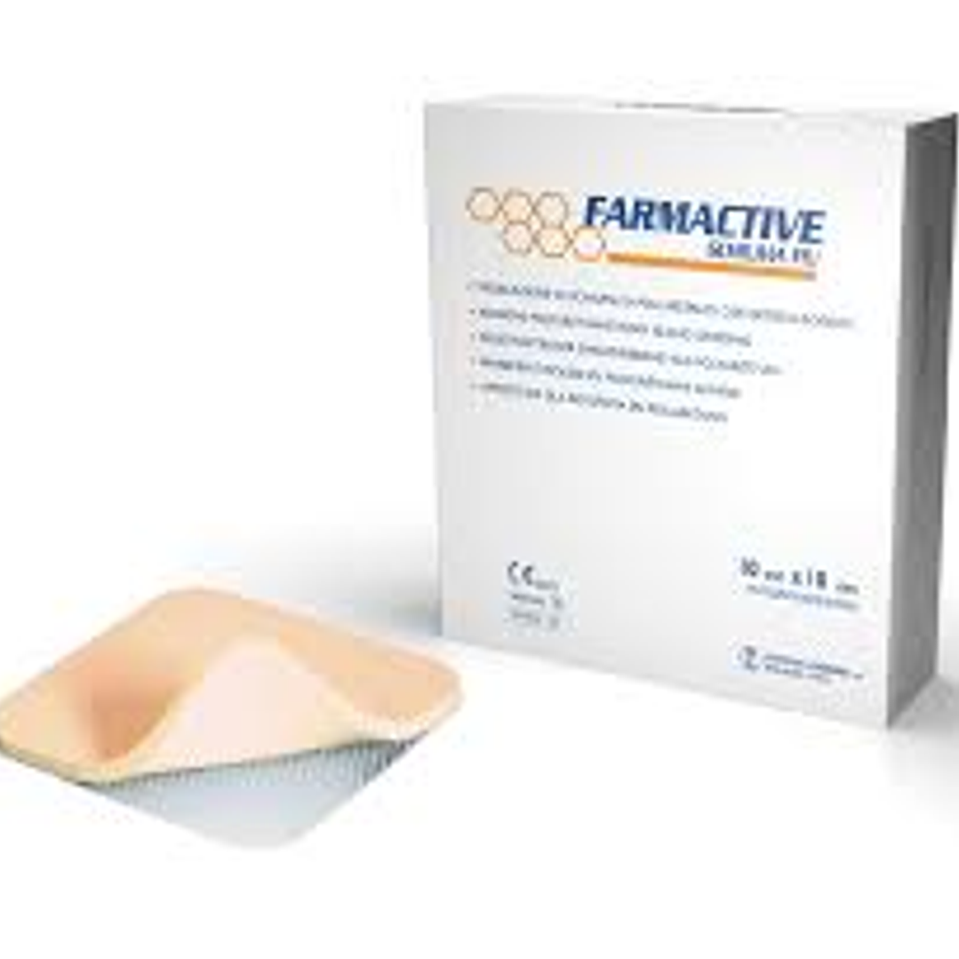 Apósito de Espuma Hidrófila Farmactive – 10 x 10 cm 1