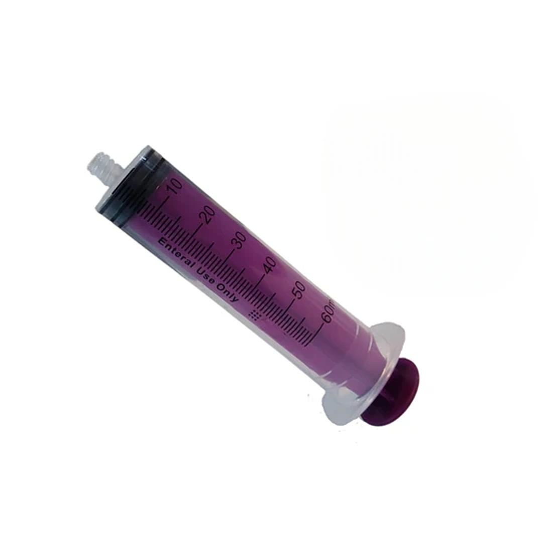 Jeringa de Alimentación 60 ml – Con Pituto, Sin Pituto y ENFit 3