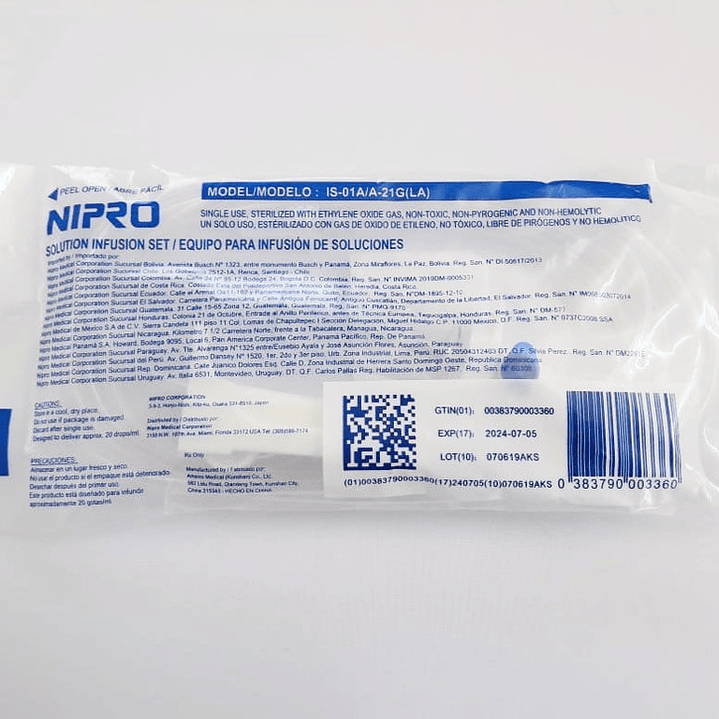 Macro Gotero – Sistema de Bajada de Suero 2