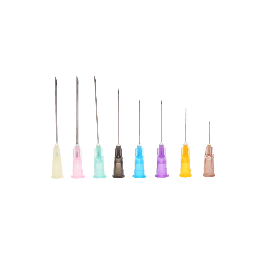 Aguja Hipodérmica Desechable – Unidad (19G, 21G, 22G, 23G, 25G, 26G y 30G) 1