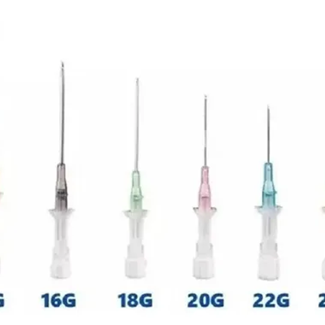 Bránulas (Catéter Intravenoso) – 14G, 16G, 18G, 20G, 22G y 24G 1