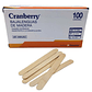 Bajalenguas de Madera – Caja x100 Unidades (Cranberry) - Miniatura 2