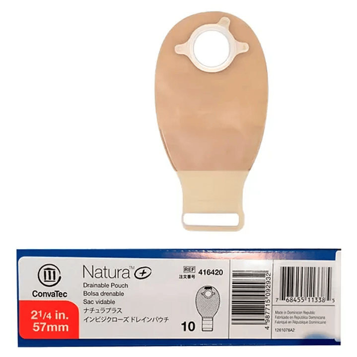 Bolsa de Colostomía Natura 57 mm – Convatec Ref. 416420 1