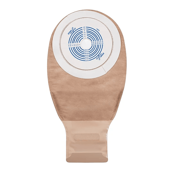 Bolsa para Colostomía Café 1 Pieza Recortable– Convatec Ref. 416975 1