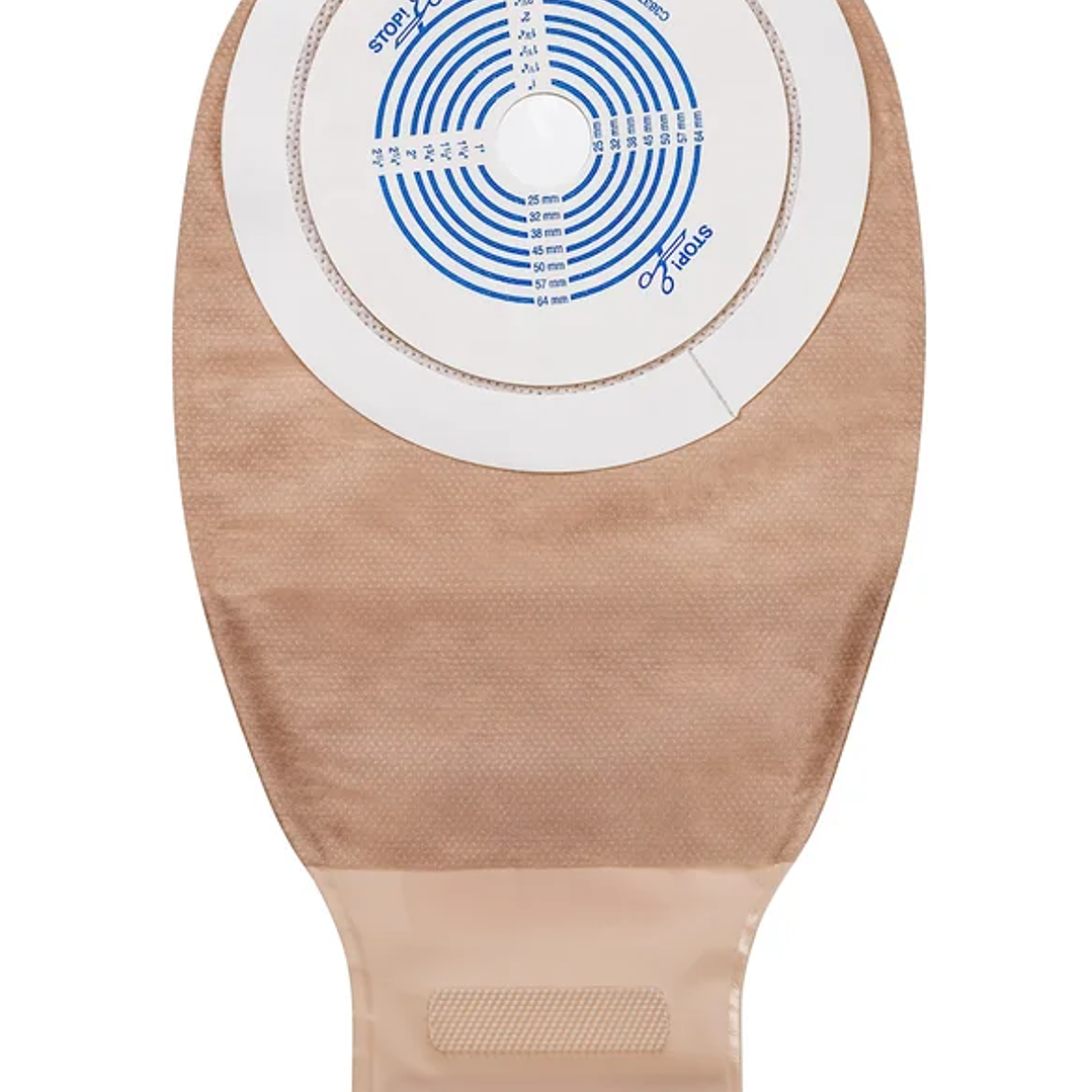 Bolsa para Colostomía Café 1 Pieza Recortable– Convatec Ref. 416975 2