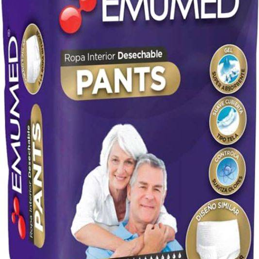 Pañal Calzón Emumed Tallas M – G – XG 2