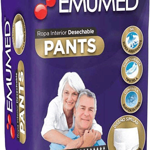 Pañal Calzón Emumed Tallas M – G – XG