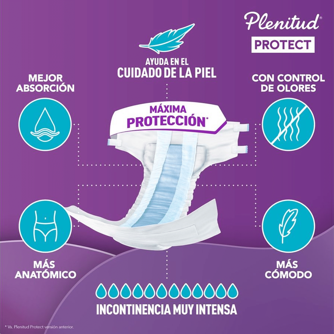 Pañal Plenitud Protect (Paquete x 8 unidades) 3