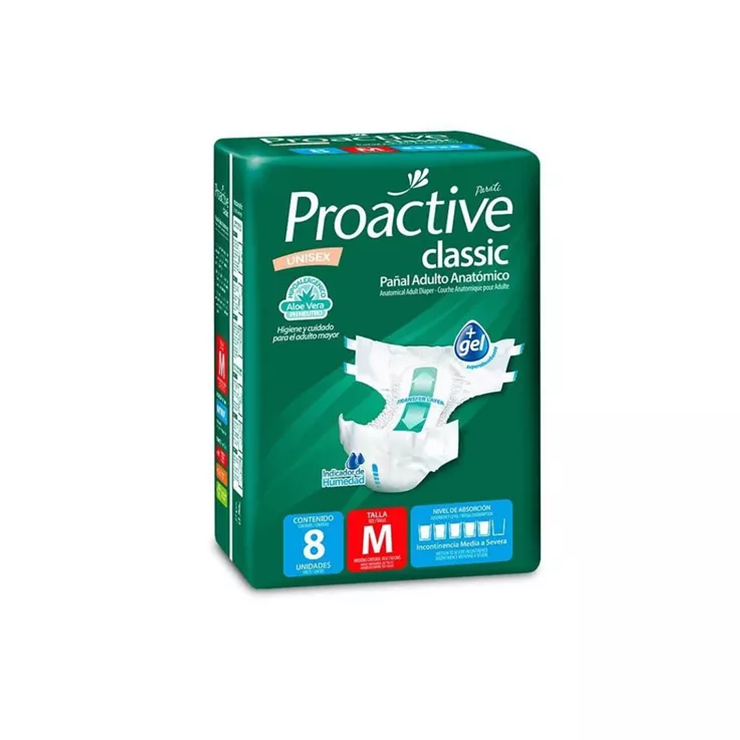 Pañal Proactive Classic (Paquete x 8 unidades) 1