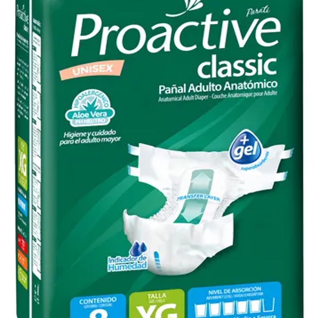 Pañal Proactive Classic (Paquete x 8 unidades) 2