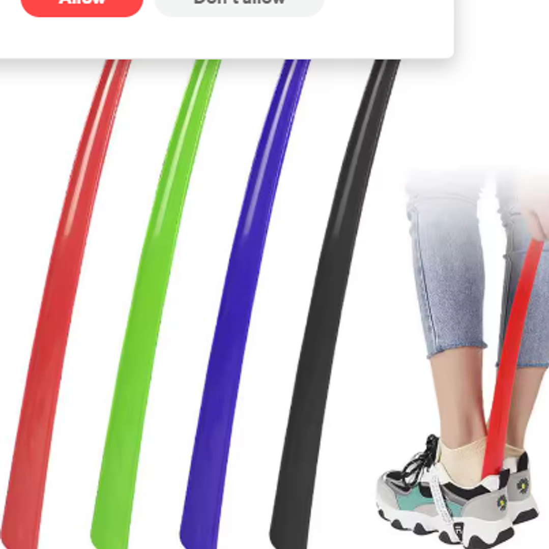 Calzador Plástico Largo 1