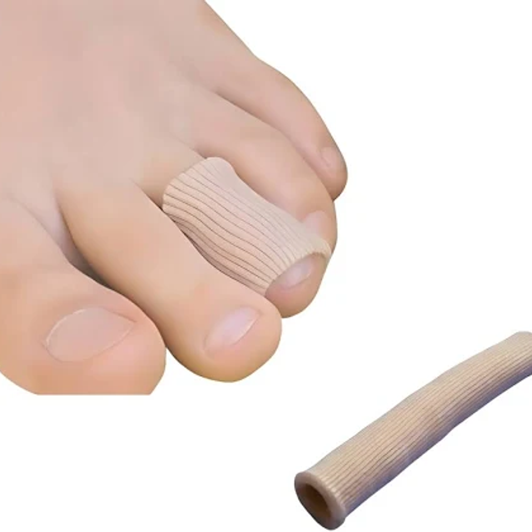 Tubos Recortables de Silicona con Tela Color Café 1