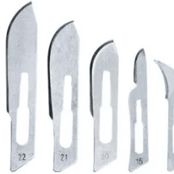 Hojas de Bisturí Estériles – Homecare (Nº 10, 11, 15, 20, 21, 22, 23, 24) 1