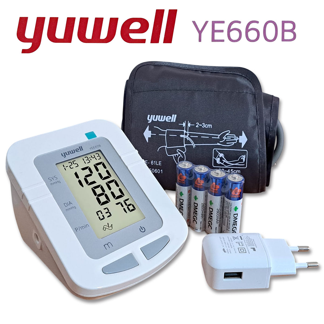 Toma Presión Digital Yuwell YE660B 2