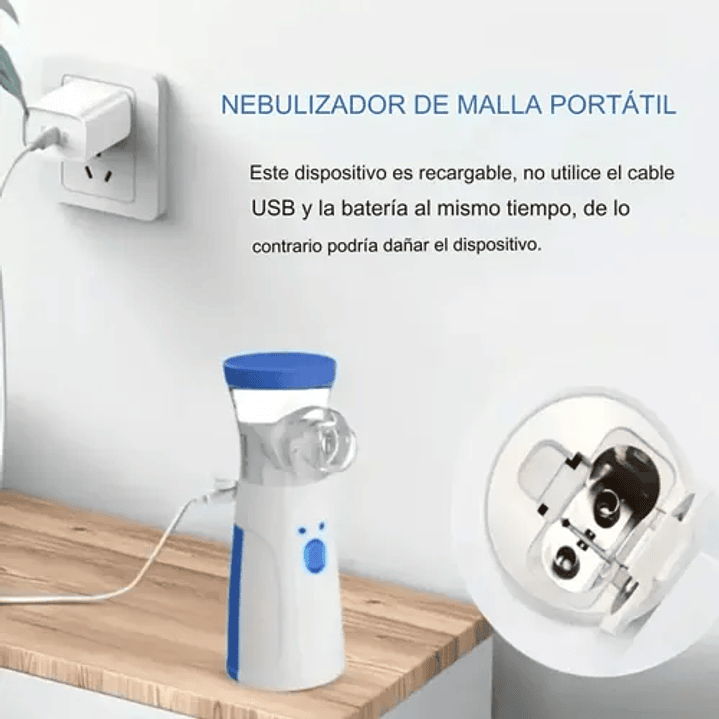 Nebulizador Portátil Mesh Nebulizer 3