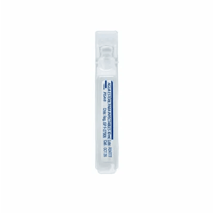 AGUA INYECTABLE 10ML 1