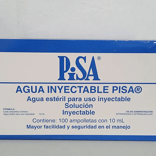AGUA INYECTABLE 10ML