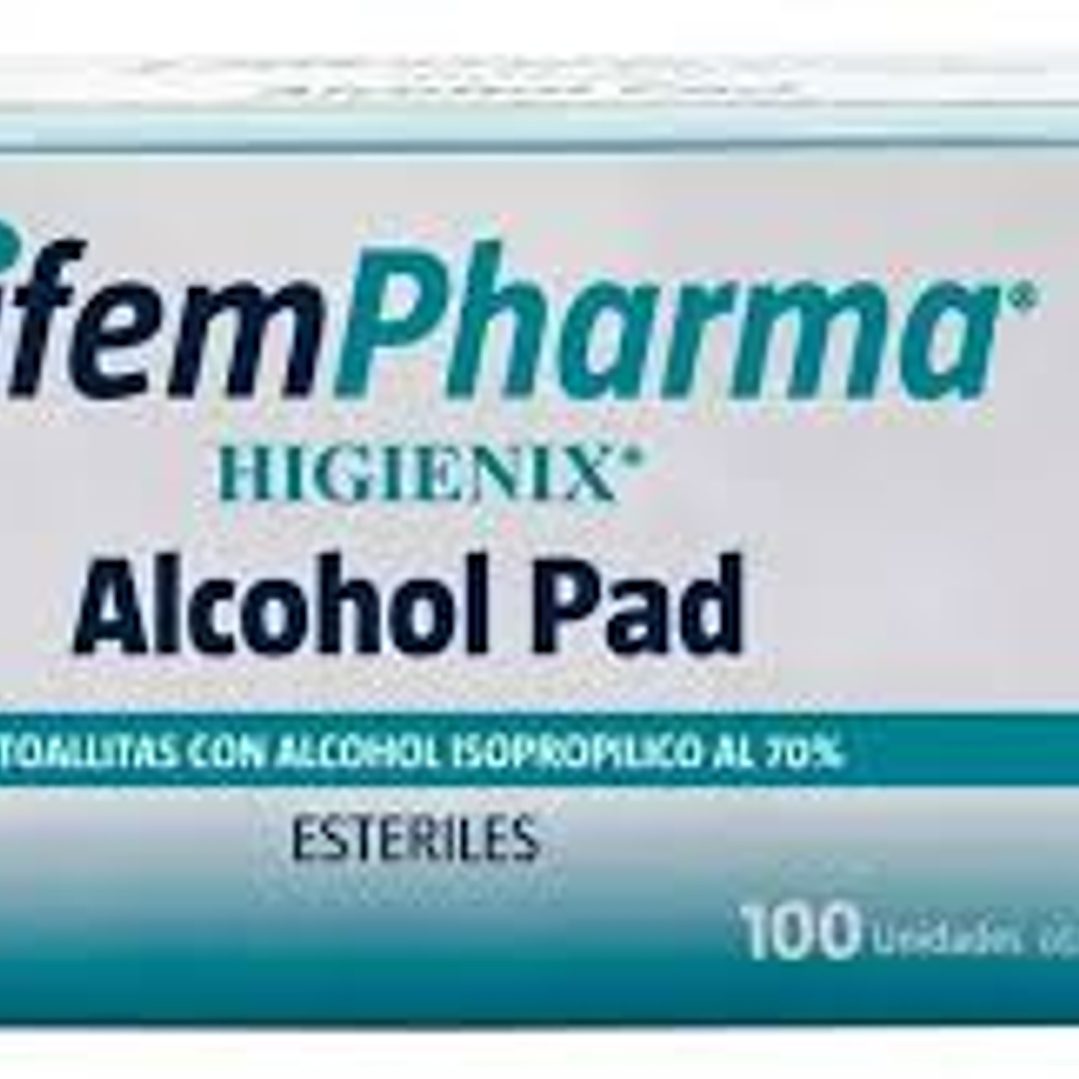 Alcohol Pad DifemPharma x 100 unidades 1