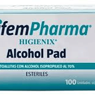 Alcohol Pad DifemPharma x 100 unidades