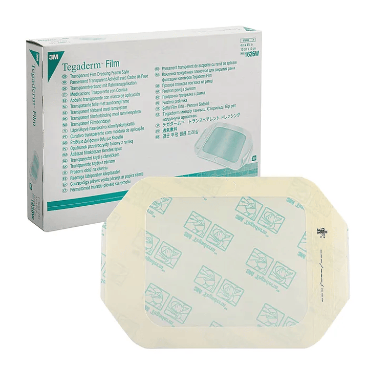 Apósito Transparente Tegaderm 10×12 cm – Unidad 1