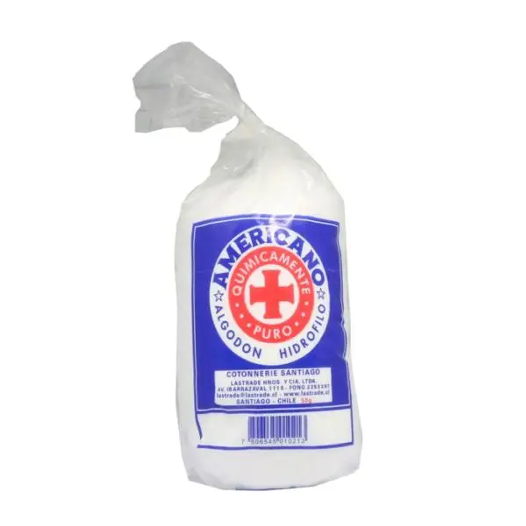Algodón Hidrófilo Americano 50 g 1