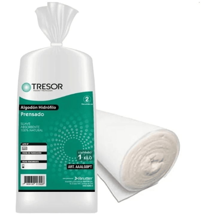 Algodón Hidrófilo Prensado 1 kg 2