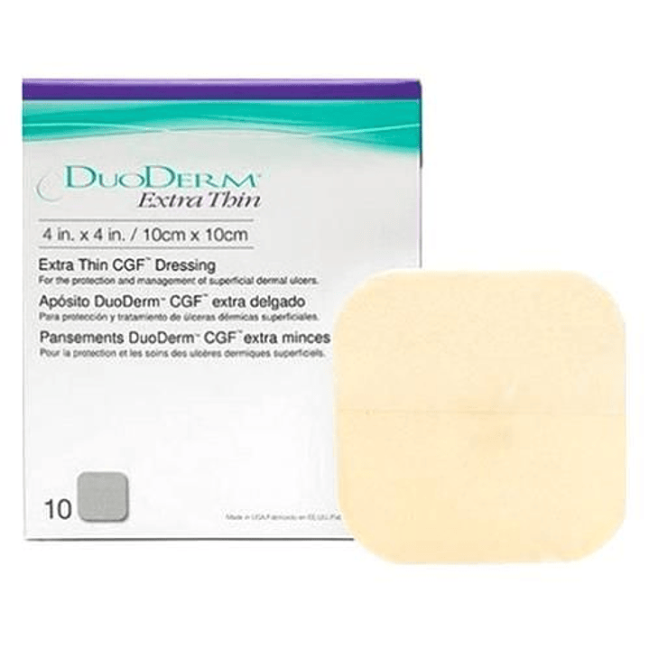 DuoDERM Extra Thin 10 cm x 10 cm 2