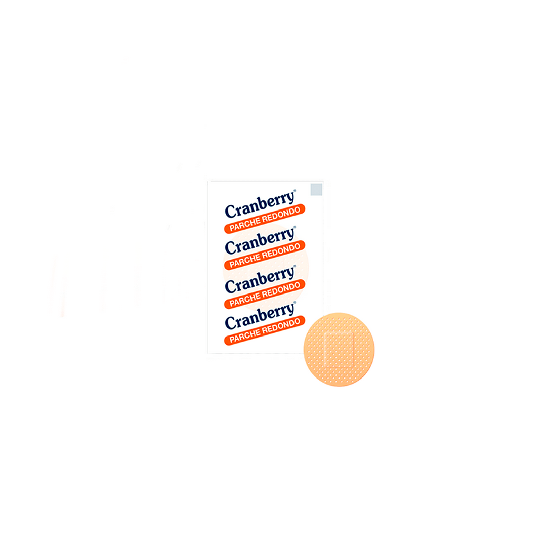 Parche Adhesivo Redondo Cranberry 1