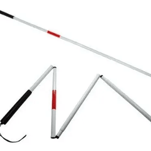 Bastón Retráctil para Personas Ciegas o con Baja Visión