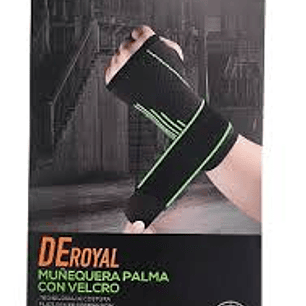 Muñequera Palma con Velcro DE Royal