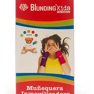 Muñequera Inmovilizadora Infantil (Izquierda o Derecha – Color Opcional)