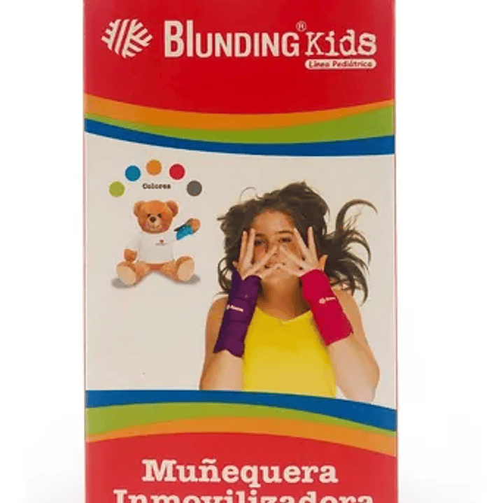 Muñequera Inmovilizadora Infantil (Izquierda o Derecha – Color Opcional) 1